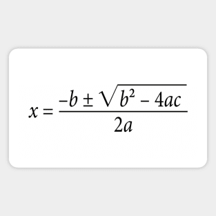 To solve a second degree equation Magnet